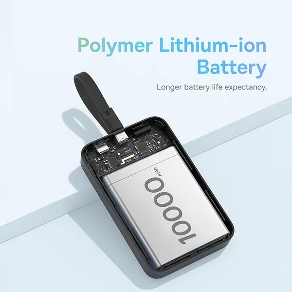 Pin Sạc Dự Phòng Không Dây Baseus Magnetic Mini Wireless 10.000mAh 20W
