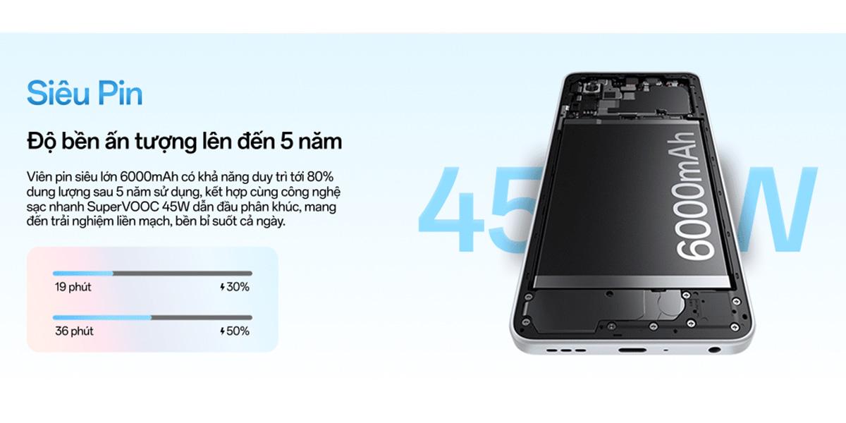 Oppo A5x 4GB/128GB Chính Hãng