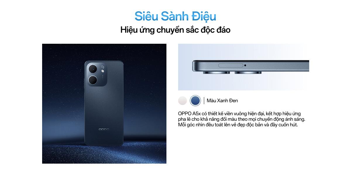 Oppo A5x 4GB/128GB Chính Hãng