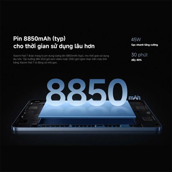 Xiaomi Pad 7 Wifi 8GB/128GB Chính Hãng