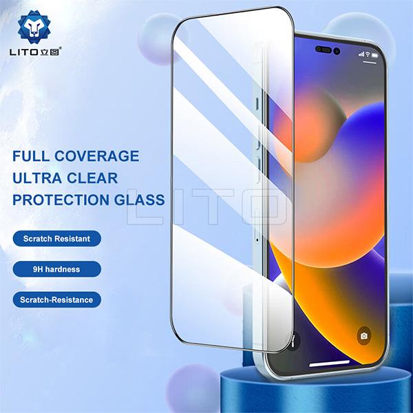 Cường Lực iPhone LITO HD Pro Full Cover Trong Suốt LT-D12 