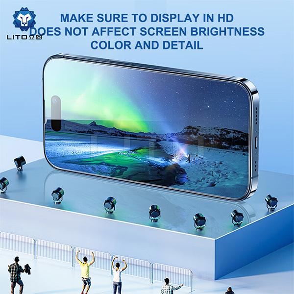 Cường Lực iPhone SE LITO HD Pro Full Cover Trong Suốt LT-D20