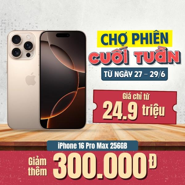 iPhone 16 Pro Max 256GB Cũ 99%