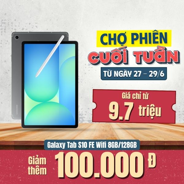 Samsung Galaxy Tab S10 FE Wifi 8GB/128GB Chính Hãng