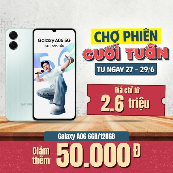 Samsung Galaxy A06 6GB/128GB Chính Hãng - BHĐT