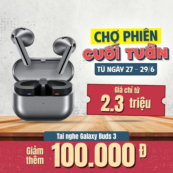 Tai nghe không dây Samsung Galaxy Buds 3 Chính Hãng
