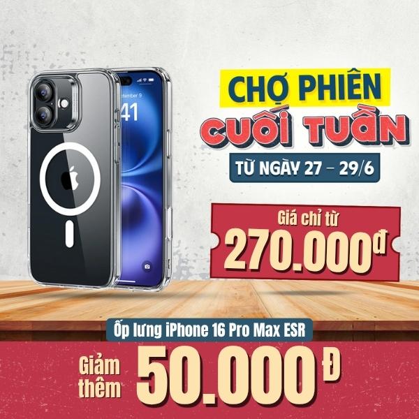 Ốp Lưng ESR Classic Hybrid HaloLock iPhone 16 Series Chính Hãng