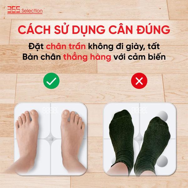 Cân điện tử thông minh 365 Selection WS1 Chính Hãng