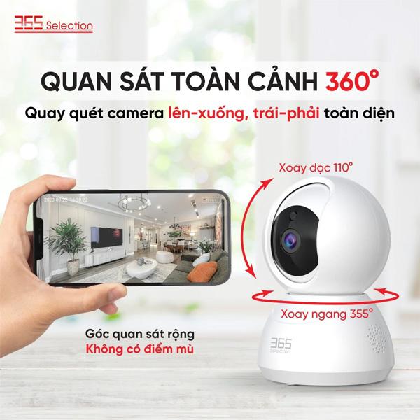 Camera IP 360 Độ 3MP 365 Selection C1 Chính Hãng