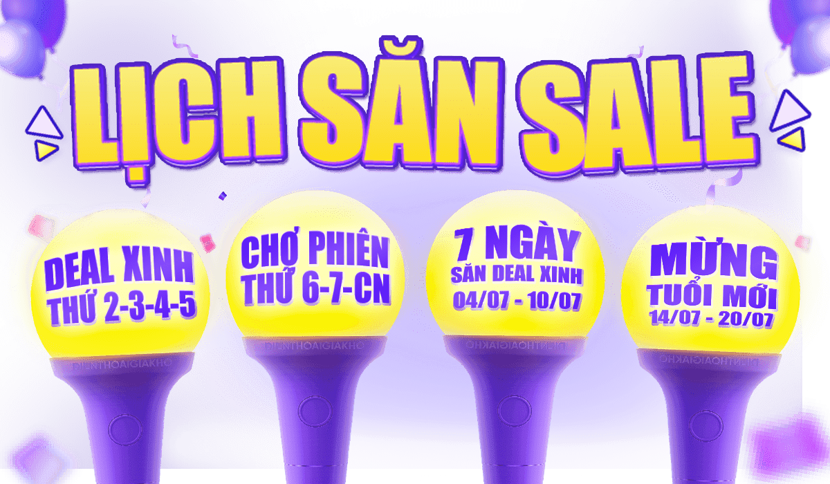 LỊCH SĂN SALE