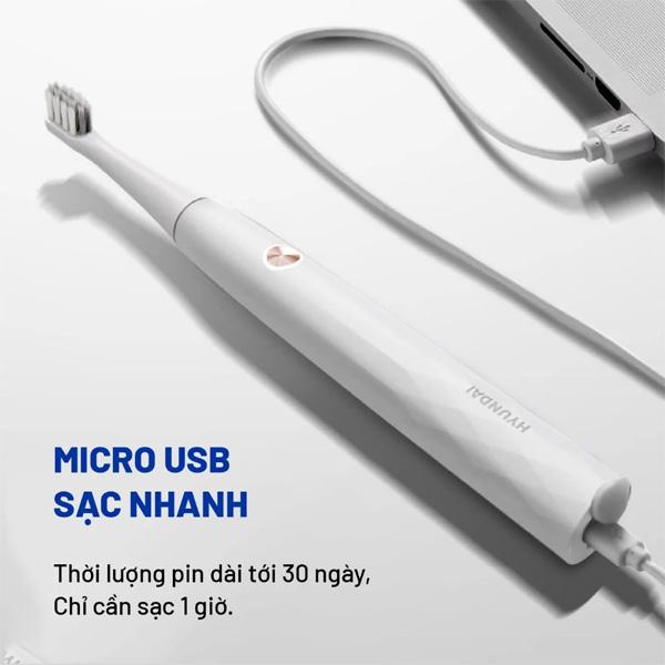 Bàn Chải Điện Hyundai OC012 Chính Hãng