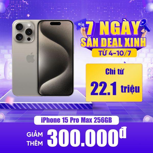iPhone 15 Pro Max 256GB Cũ 99%