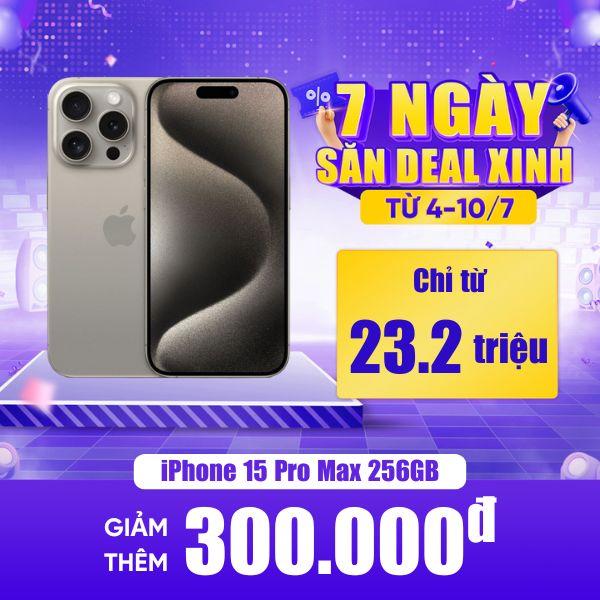 iPhone 15 Pro Max 256GB Máy Đẹp