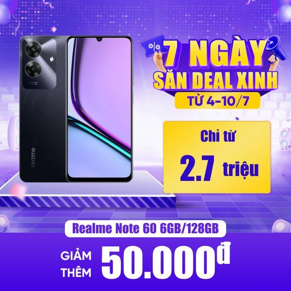 Realme Note 60 6GB/128GB Chính Hãng