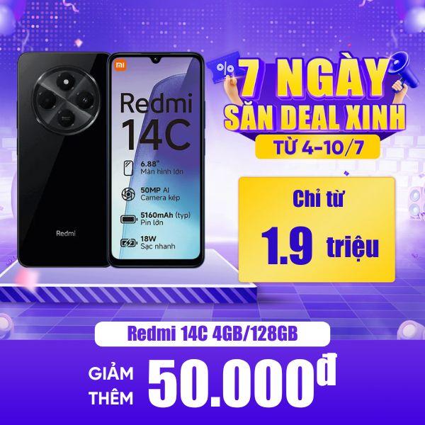 Xiaomi Redmi 14C 4GB/128GB Chính Hãng
