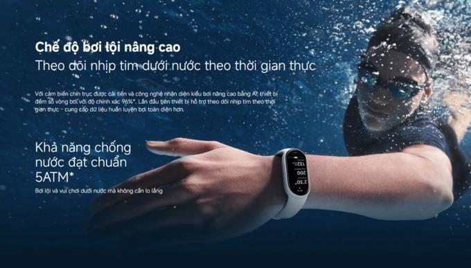 Chế độ bơi lội n&acirc;ng cao