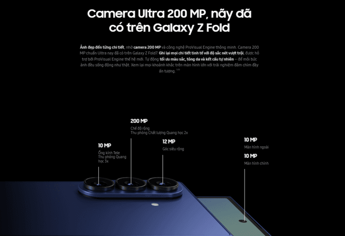 Camera Ultra 200MP