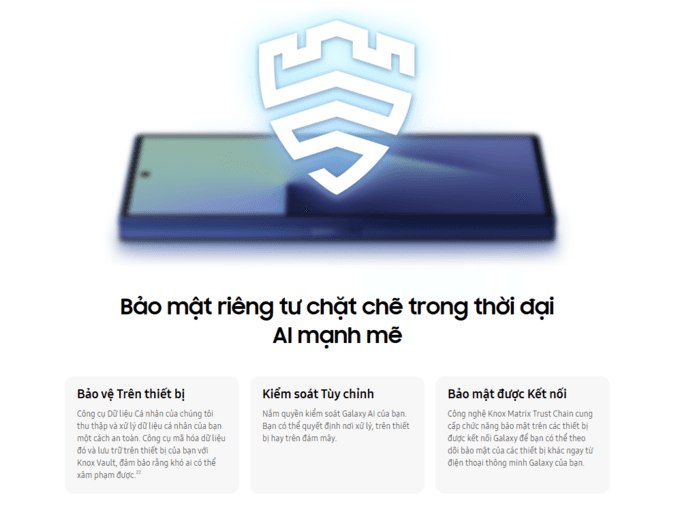 Lựa chọn đẳng cấp, bảo vệ tối ưu