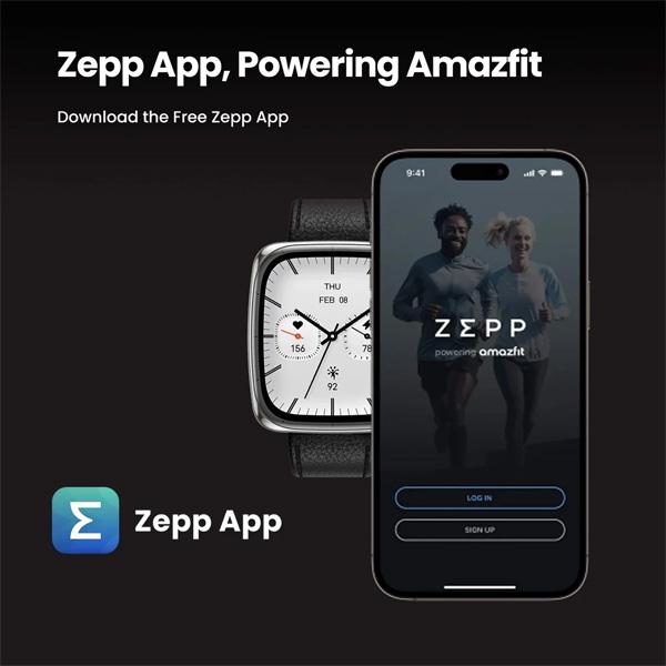 Đồng hồ thông minh Amazfit Active 2 Square Chính Hãng