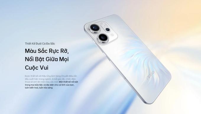 M&agrave;u sắc rực rỡ