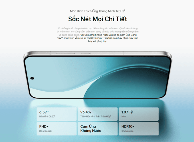 M&agrave;n h&igrave;nh OLED 120Hz th&iacute;ch ứng &ndash; Trải nghiệm thị gi&aacute;c si&ecirc;u mượt