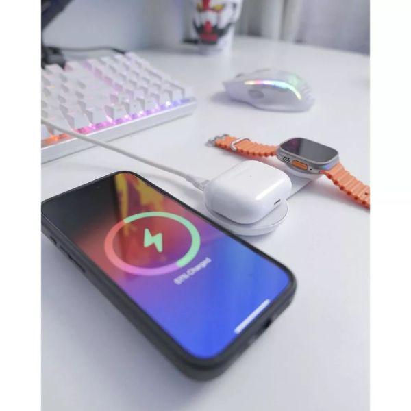 Đế sạc Anker không dây Maggo 3 trong 1 gập B25M8 Chính Hãng 