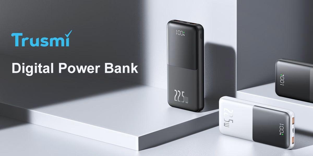 Pin Sạc Dự Phòng Trusmi Digital PB03 10.000mAh PD 22.5W Chính Hãng 