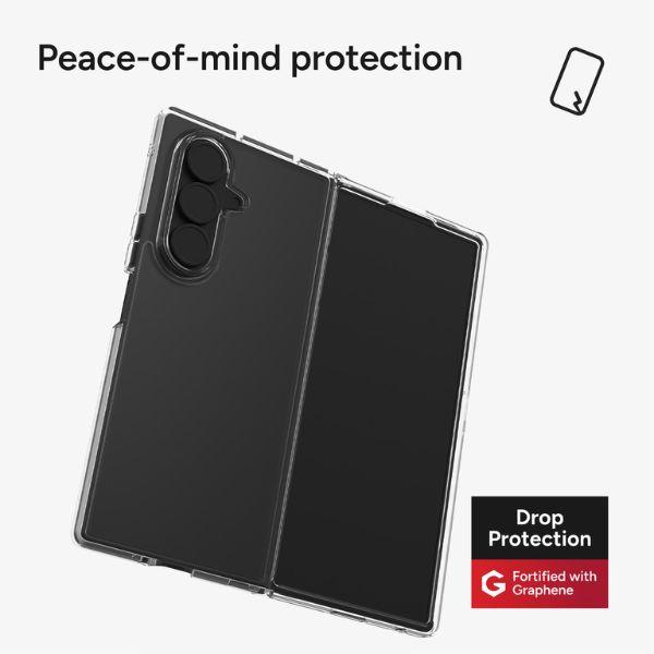 Ốp lưng trong suốt ZAGG Bridgetown Samsung Galaxy Z Fold7 Chính Hãng