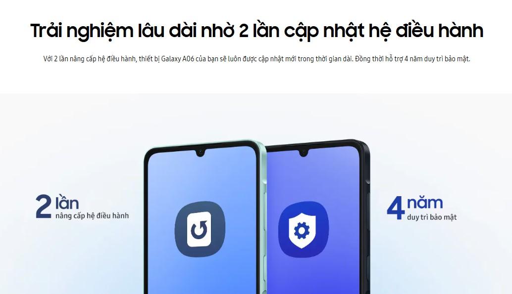 Hỗ trợ cập nhật phần mềm l&acirc;u d&agrave;i