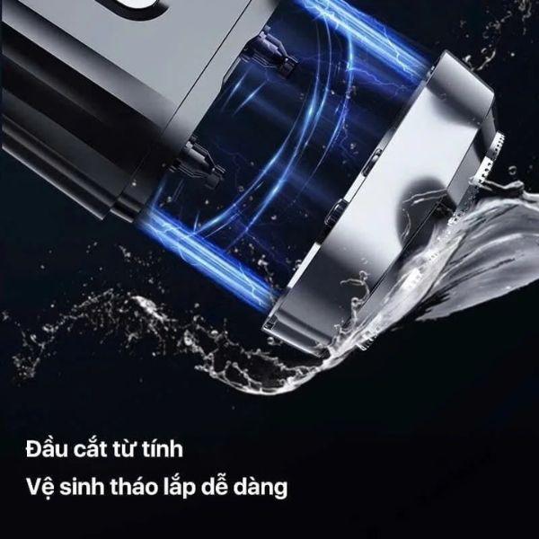Máy cạo râu Enchen Mini 6 Lưỡi Dao Tự Mài Chống Nước IPX6 Chính Hãng