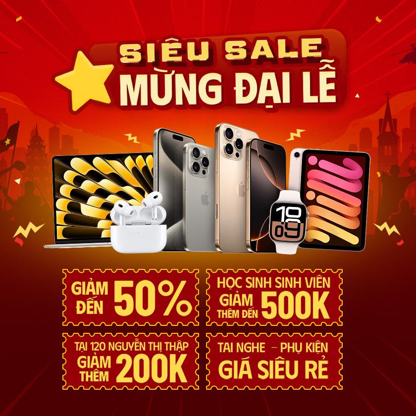 SIÊU SALE MỪNG ĐẠI LỄ