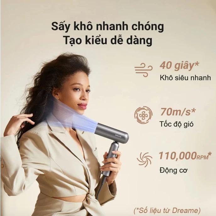 Máy sấy và tạo kiểu tóc gấp gọn Dreame Pocket Chính Hãng