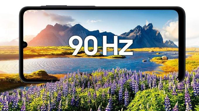 M&agrave;n h&igrave;nh rộng 6.7 inch với tần số qu&eacute;t 90Hz mượt m&agrave;
