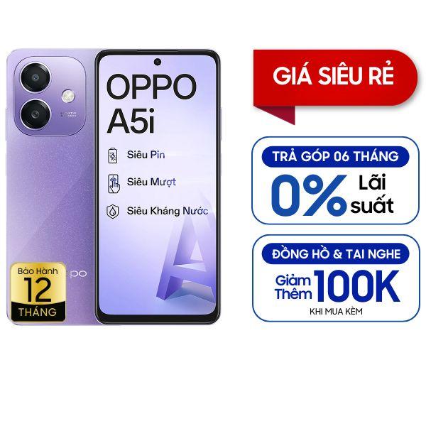 Oppo A5i 4GB/64GB  Chính Hãng 