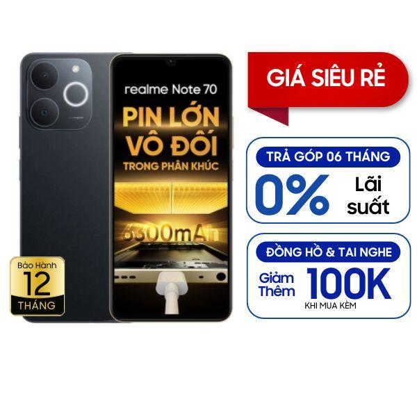 Realme Note 70 4GB/64GB Chính Hãng 