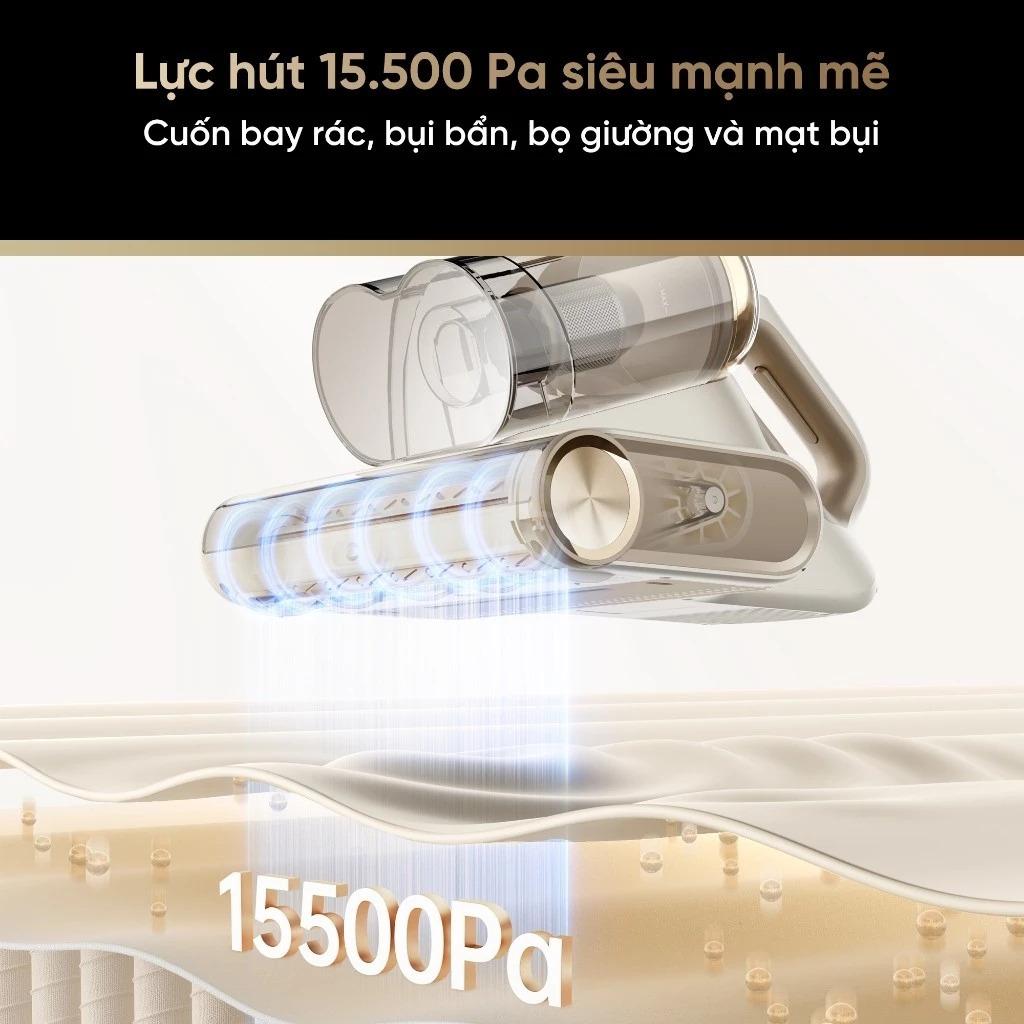 Máy Hút Bụi Giường Nệm Dreame D20 Pro Diệt Mạt & Vi Khuẩn Lực Hút 15.5 kPa Chính Hãng