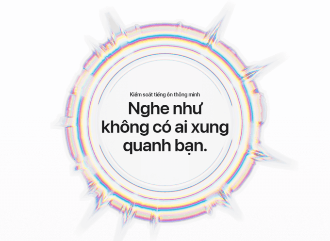Chủ Động Khử Tiếng Ồn đỉnh cao&nbsp;