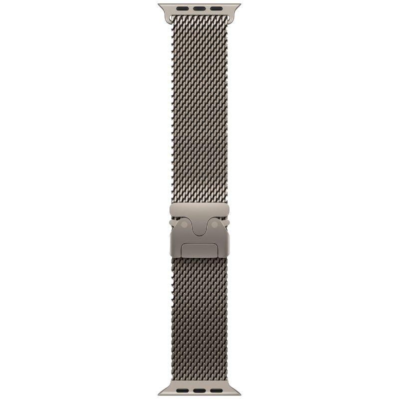 Apple Watch Ultra 3 49mm GPS + Cellular Viền Titanium Tự Nhiên - Dây Thép Chính Hãng Apple Việt Nam