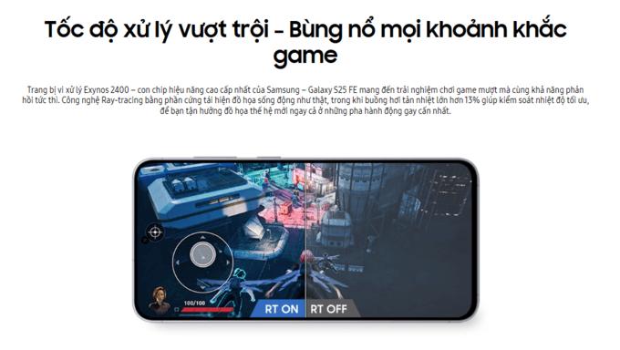 Sức mạnh Exynos 2400
