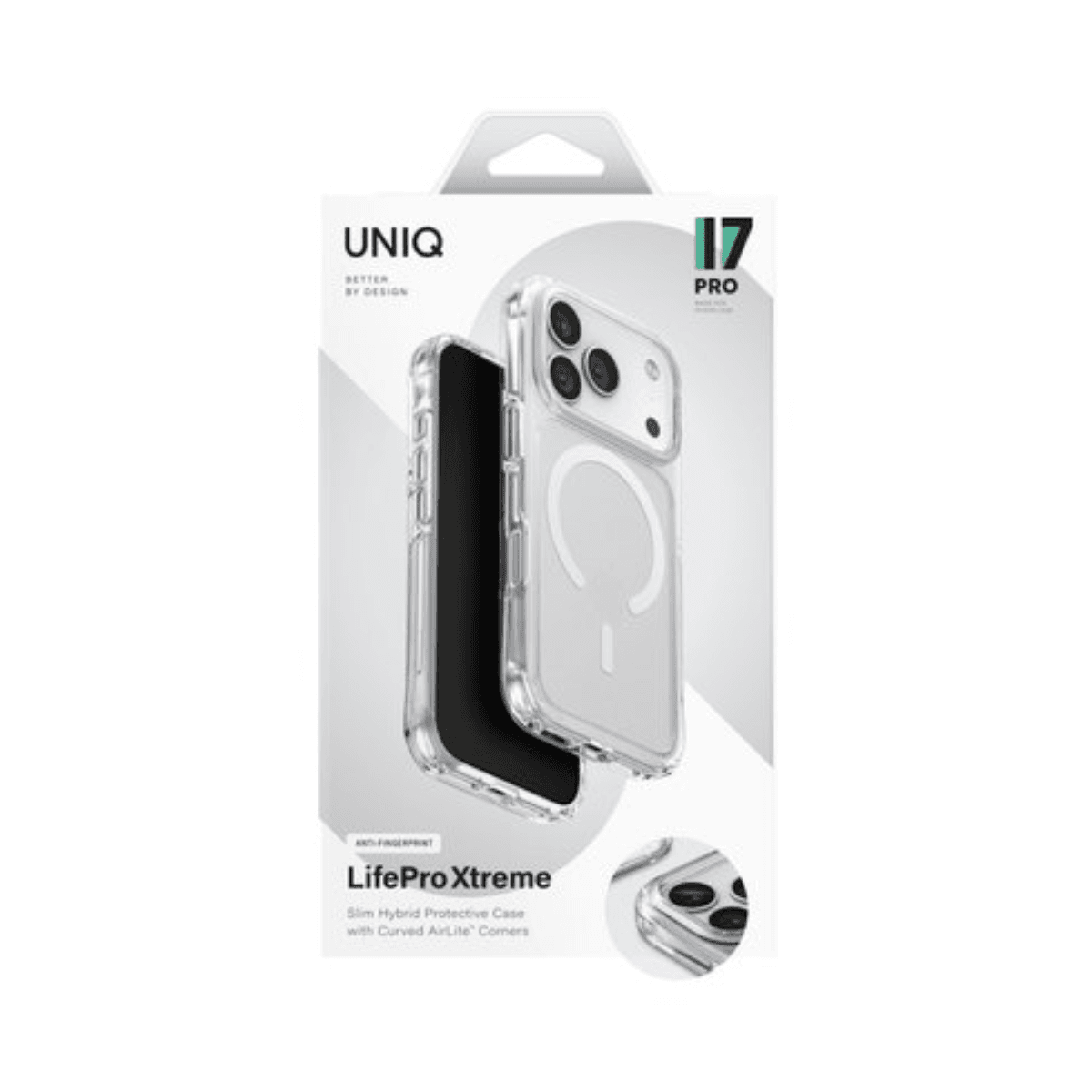 Ốp Lưng UNIQ Hybrid Magclick Charging Lifepro Xtreme Cho iPhone 17 Promax