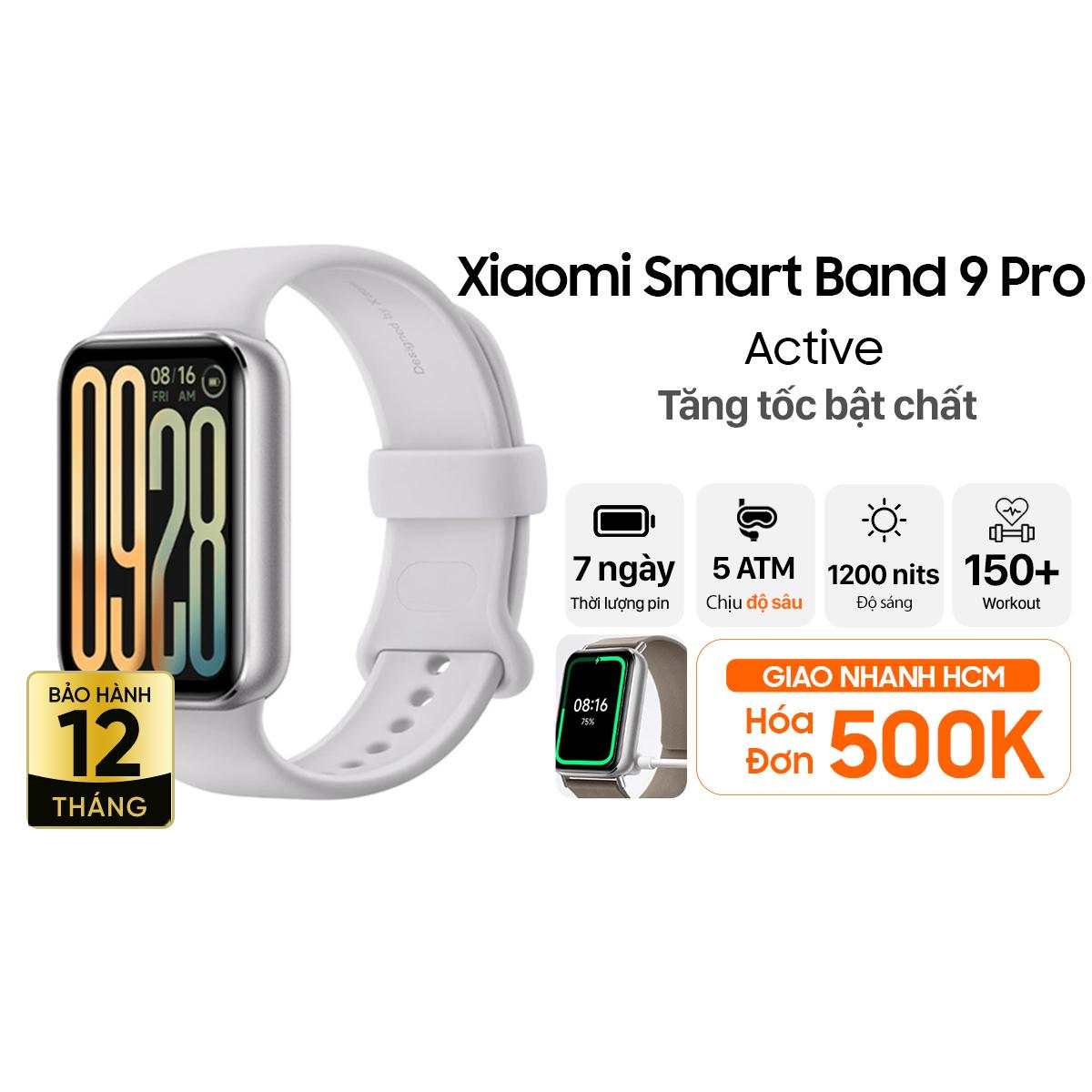Vòng đeo tay thông minh Xiaomi Mi Smart Band 9 Pro Chính Hãng