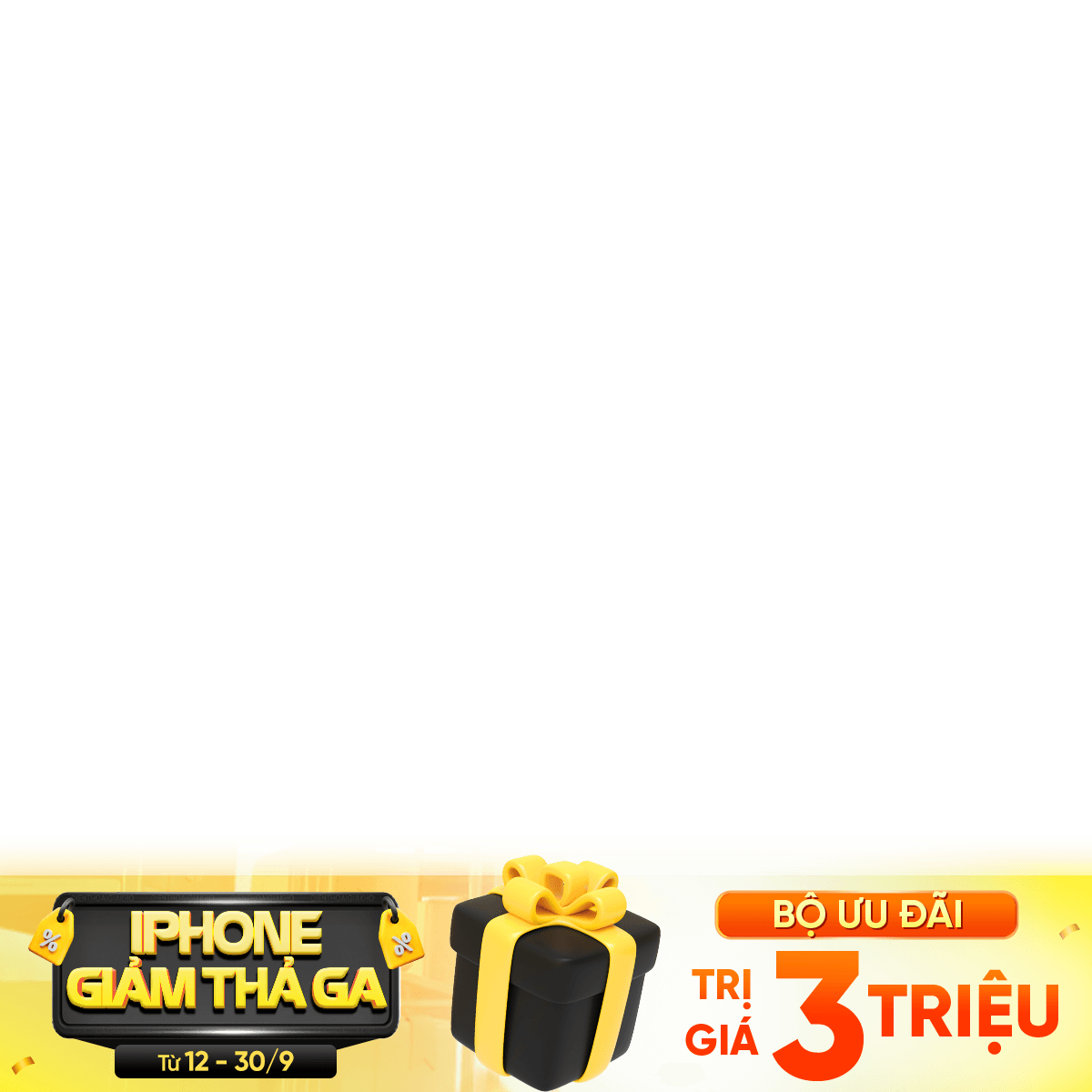 Bộ quà tặng 3 triệu - iPhone series cũ