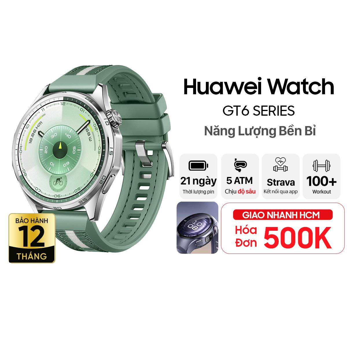 Đồng hồ thông minh Huawei Watch GT6 46mm - Dây Vải