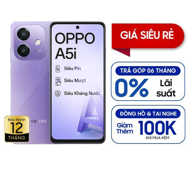 Oppo A5i 4GB/128GB Chính Hãng