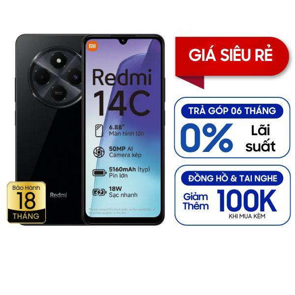 Xiaomi Redmi 14C 4GB/128GB Chính Hãng