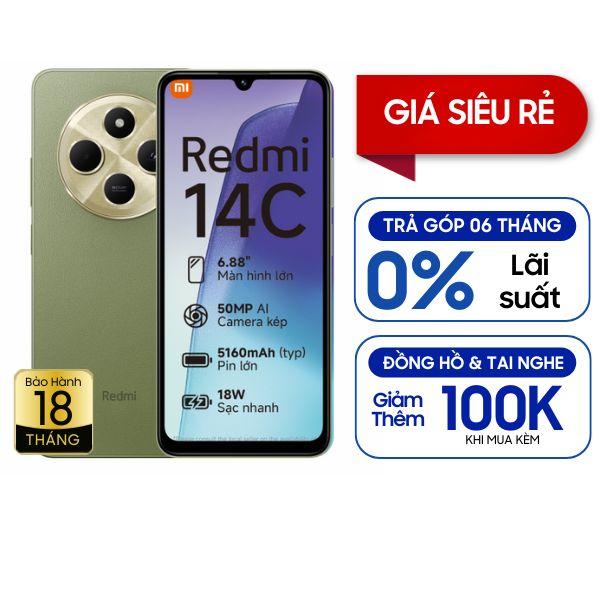 Xiaomi Redmi 14C 4GB/128GB Chính Hãng
