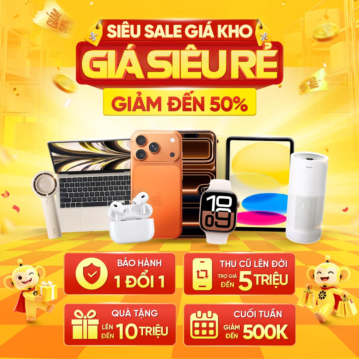 Giá siêu rẻ - giảm đến 50%
