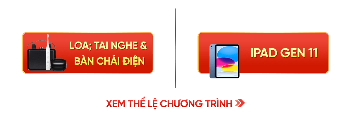 cơ hội trúng loa, tai nghe, bàn chải điện 