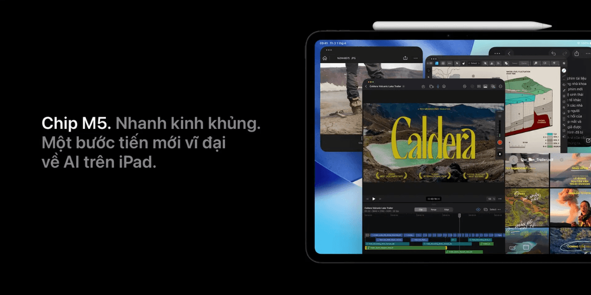 iPad Pro 11 inch 2025 M5 5G 256GB | Chính Hãng Apple Việt Nam 