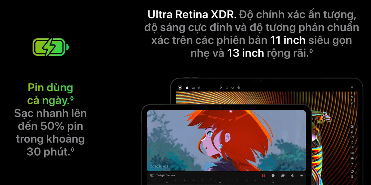 iPad Pro 11 inch 2025 M5 5G 256GB | Chính Hãng Apple Việt Nam 